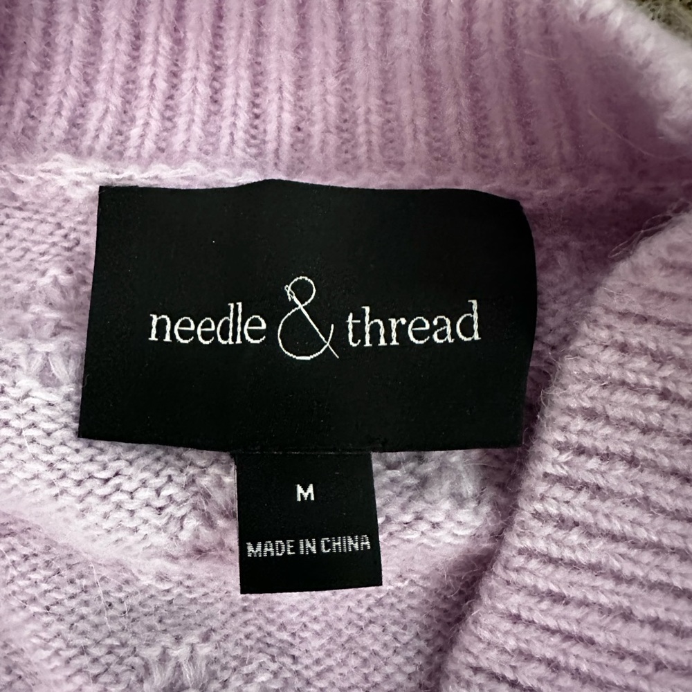 Needle & Thread Lilac Textured Cardigan - Picture 4 of 8